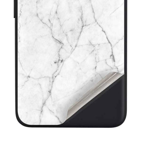 White Marble Google Pixel 4a Skin